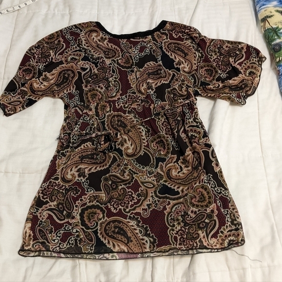 cha Cha Vente smocked top medium - Picture 5 of 6